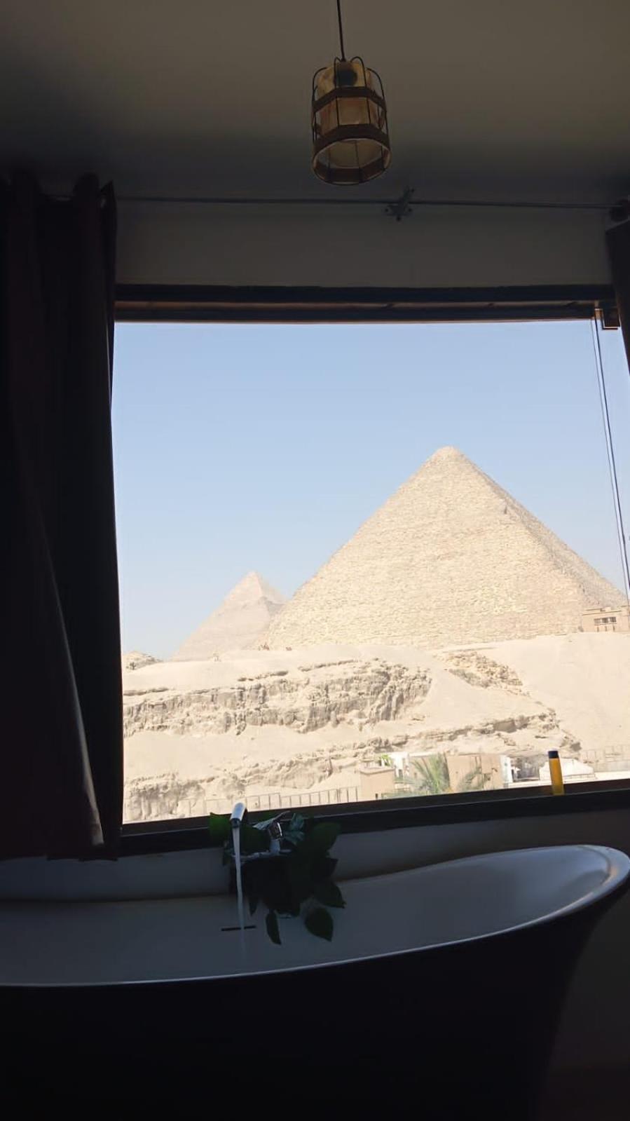 Alba Pyramids View Kairo Eksteriør billede